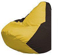 Кресло-мешок Flagman Груша Мини L Г0.1-261 (желтый/коричневый)