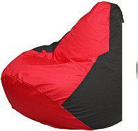 Кресло-мешок Flagman Груша Супер Мега 4XL Г5.1-232 (красный/чёрный)