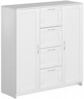 Тумба Mio Tesoro Сириус 2 двери и 4 ящика 117x123 2.02.03.350.1 (белый)
