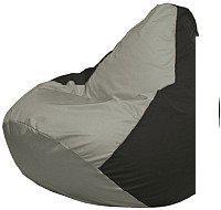 Кресло-мешок Flagman Груша Мини L Г0.1-354 (серый/черный)