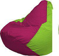 Кресло-мешок Flagman Груша Супер Мега 4XL Г5.1-390 (фуксия/салатовый)