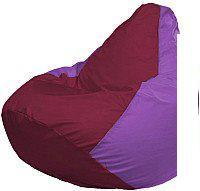Кресло-мешок Flagman Груша Супер Мега 4XL Г5.1-302 (бордовый/сиреневый)