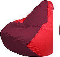 Кресло-мешок Flagman Груша Медиум XL Г1.1-308 (бордовый/красный)