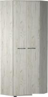 Шкаф распашной Памир Италия ШУ-800 (дуб крафт белый)