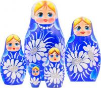 Развивающая игра Брестская Фабрика Сувениров В синем наряде с ромашками (набор 5 шт)