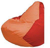 Кресло-мешок Flagman Груша Мини L Г0.1-217 (оранжевый/красный)