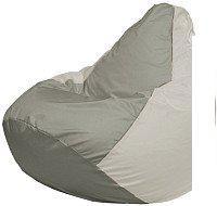 Кресло-мешок Flagman Груша Мини L Г0.1-334 (серый/белый)