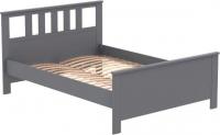 Кровать Mio Tesoro Сага 140x200 2.08.04.060.4 (серый)