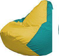 Кресло-мешок Flagman Груша Супер Мега 4XL Г5.1-264 (желтый/бюризовый)