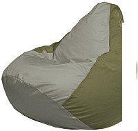 Кресло-мешок Flagman Груша Мини L Г0.1-341 (серый/оливковый)