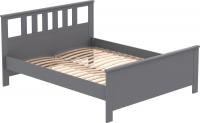 Кровать Mio Tesoro Сага 160x200 2.08.04.070.4 (серый)