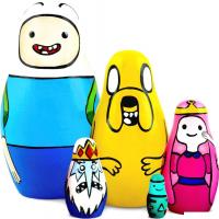 Развивающая игра Брестская Фабрика Сувениров С персонажами из мультфильма Время приключений (набор 5