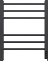 Полотенцесушитель Granula Квадро Сплит 50х60 (терморегулятор с таймером черный матовый)