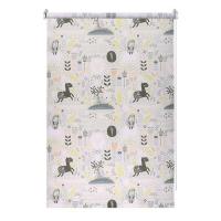 Мини рулонные шторы Franc Gardiner Print Сказочный лес 70х1609403218118 (серый)