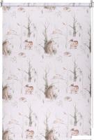 Мини рулонные шторы Franc Gardiner Print Лесные друзья медведи, день 60х160 9403218232