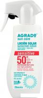 Лосьон солнцезащитный Agrado Locion для чувствительной кожи SPF50+ (250 мл)