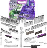 Набор трещотка с головками и битами Помощник 41082-5 (108 предметов)