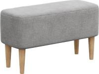 Банкетка MONOFIX Киус (микровелюр/серый №17)