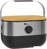 Портативный газовый гриль Sahara Mini BBQ (серебристый)