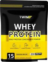 Протеин сывороточный (концентрат) 1WIN Whey Protein (банан/дыня, 450г)