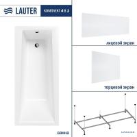 Ванна Lauter Versailles 150x75 21070050 (с каркасом, лицевым и торцевым экранами)