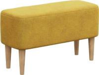 Банкетка MONOFIX Киус (микровелюр/желтый №9)