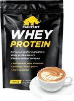 Протеин сывороточный (концентрат) Prime Kraft Whey Protein с витаминами и минералами (900г, капучино