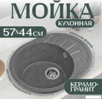 Кухонная мойка Saniteco Pura (графит)