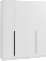 Шкаф распашной Soma Lord Black 160x200 (белый)