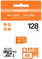 Карта памяти BreezyTech Ultra microSDXC Class 10/A2/V30 128GB (без адаптера)