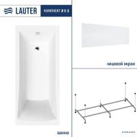 Ванна Lauter Aurora 140x70 21010040 (с каркасом и лицевым экраном)