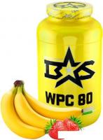 Протеин сывороточный (концентрат) Binasport WPC 80 (1300г, клубника/банан)