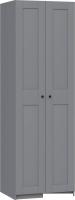 Шкаф распашной Mio Tesoro Макс 2 двери 2.06.01.030.4 (серый)