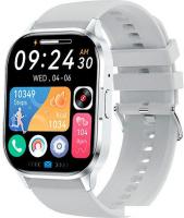 Фитнес-браслет Fontel iWatch 10 Amoled (серебристый)