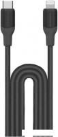 Кабель Momax DL55D 1-Link Flow CL+ USB Type-C - Lightning (2 м, черный)