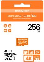 Карта памяти BreezyTech Ultra microSDXC Class 10/A2/V30 256GB (без адаптера)