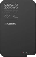 Внешний аккумулятор Momax Q.Mag X2 Magnetic IP133 20000mAh (черный)