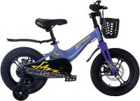 Детский велосипед Maxiscoo Jazz Pro 14 2024 (синий карбон)