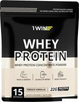 Протеин сывороточный (концентрат) 1WIN Whey Protein (французская ваниль, 450г)