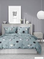 Постельное белье Samsara Мяу 1.5сп (простыня на резинке)