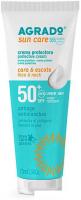 Крем солнцезащитный Agrado для лица и области декольте SPF50+ (75мл)