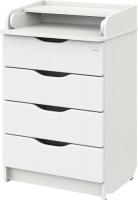 Детский комод Sweet Baby Bravo Bianco (белый премиум)