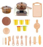 Набор для лепки PlayOkay Домашний ресторан с музыкой и звуком (24эл)