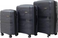 Комплект чемоданов Pride РР-204 (3шт, серый)