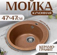 Кухонная мойка Saniteco Nova (терракот)