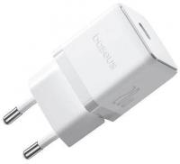 Сетевое зарядное Baseus Palm Fast Charger 1C 20W EU P10111602213-01 (белый)