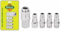 Фитинг Dyllu Набор быстросъемных соединений DTQP3670 (5 шт)