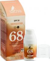 Крем солнцезащитный Sativa Солнцезащитный крем №68 (Rose Beige) SPF30 30 мл