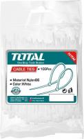 Стяжка для кабеля Total THTCT2001 (100 шт)