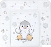 Пеленальный матрас Sweet Baby Pinguino New Grigio 80x71 (пингвин серый)